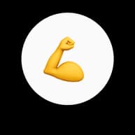 Emoji do braço forte